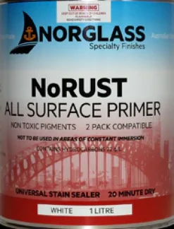 8228 NoRUST ALL SURFACE PRIMER WHITE 250ml - AVAILABLE IN STORE ONLY