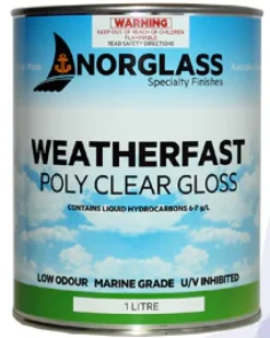 8080 WEATHERFAST GLOSS BLACK 4litre - SOLD IN STORE ONLY