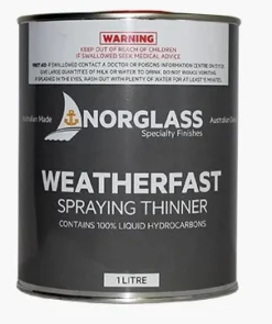3051 WEATHERFAST SPRAYING THINNER 4litre - AVAILABLE IN-STORE ONLY