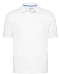 BURKE CREW POLO - SHORT SLEEVE - WHITE