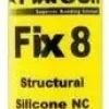 FIX8 SILICONE - TRANSLUCENT - 300ML