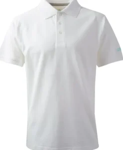 GILL COTTON MEN'S POLO - WHITE - DISCONTINUED STYLE