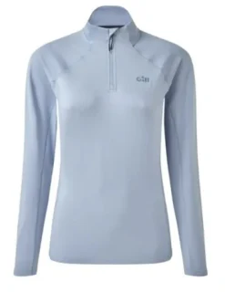 GILL WOMEN'S HEYBROOK  THERM ZIP TOP - STORM - DISCONTINUED STYLE