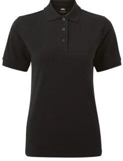 GILL WOMENS POLO SHIRT 167W - BLACK - LAST ONES