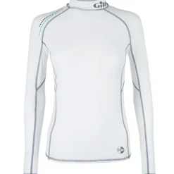 GILL Womens Pro Rash Vest - Long Sleeve White