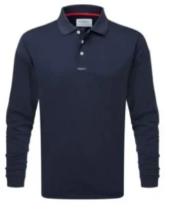 Henri Lloyd Fast Dri Polo Long Sleeve - NAVY - ONLY SIZE   XSMALL  LEFT - DISCONTINUED STYLE - LAST STOCK