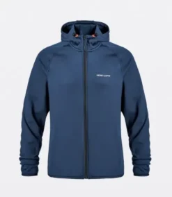 HENRI LLOYD MAV  MID LAYER ZIP HOOD - NAVY