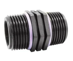 MALE / MALE HEX NIPPLE  BSP  - 1/2