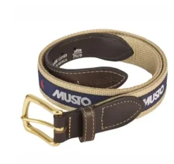 MUSTO LOGO WEB BELT