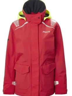 MUSTO WOMEN'S BR1 INSHORE JACKET - RED