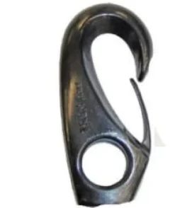 Nylon Hook Black - 6mm