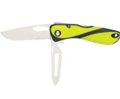 OFFSHORE KNIFE - WITH SHACKLE KEY AND SPIKE - FLUORO / BLACK