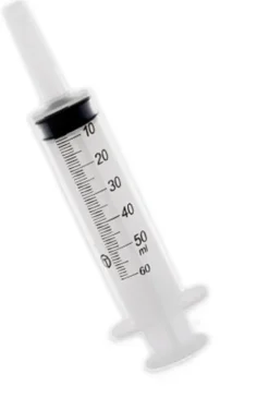 PLASTIC MEASURING SYRINGE 50ml/60cc
