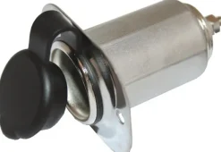 POWER SOCKET - STAINLESS STEEL 12v