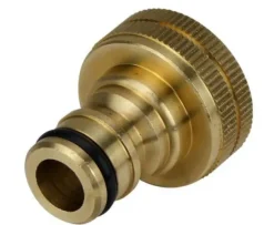 3/4" BSP FEMALE TO GARDEN HOSE FITTING BRASS