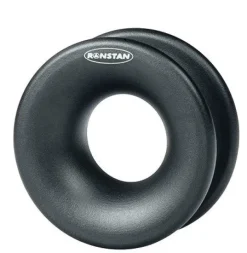 RONSTAN ROPE GLIDE RING , 57mm x 26mm x 25mm, Black