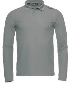 SAIL RACING BOW TECH POLO LONG SLEEVE - DIM GREY