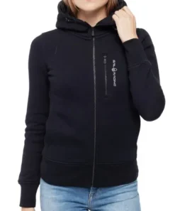 SAIL RACING WOMEN'S GALE ZIP HOOD - CARBON