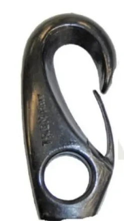 SHOCKCORD HOOKS - STANDARD - BLACK 8mm