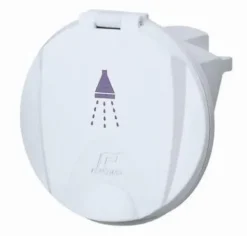 SINGLE HOUSING CONTAINERS - SHOWER ONLY - WHITE