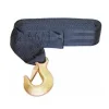 Trailer Winch Webbing Strap & Snap Hook 4.5 Mt