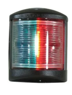 TREM NAVIGATION LIGHT - BI-COLOUR LENS - VERTICAL  BLACK