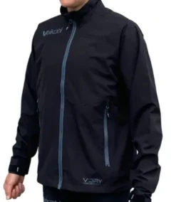 VAIKOBI VDRY PERFORMANCE ZIP JACKET - BLACK