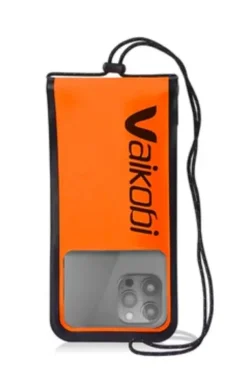 VAIKOBI WATERPROOF PHONE CASE - FLURO ORANGE