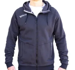 VAIKOBI ZIP HOODIE - BLACK - ONLY SIZE SMALL LEFT