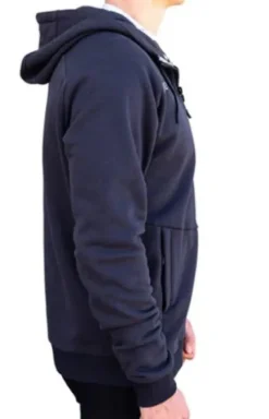 VAIKOBI ZIP HOODIE - BLACK - ONLY SIZE SMALL LEFT