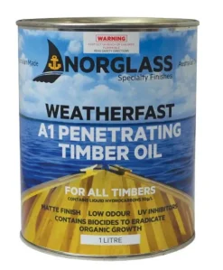 WEATHERFAST A1 PENETRATING TIMBER OIL - 1 LITRE