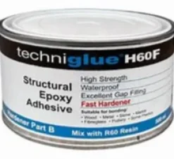 WEST SYSTEMS HB60F Techniglue Structural Adhesive Fast Hardener -500 ml - AVAILABLE IN-STORE ONLY