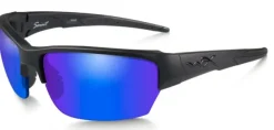 WileyX Polarised Blue Mirror (Green)/Matte Black